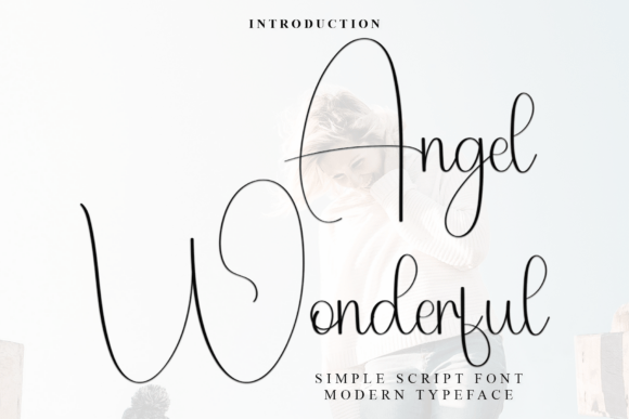 Angel Wonderful Font for Web Design