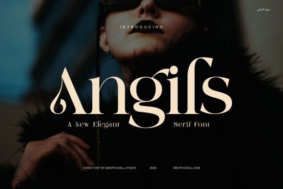 Angils: A Modern Serif Font for Polished Branding