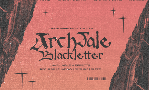 Archdale Blackletter: A Gothic Typeface for Modern Editorial Design