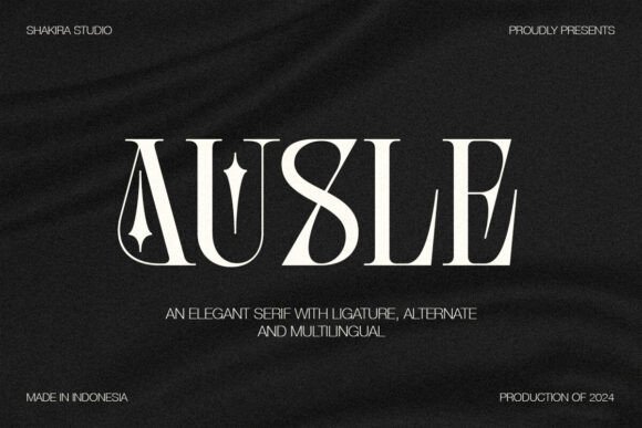 Ausle β Elegant Serif Font for Modern Branding