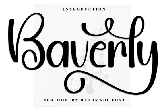 Baverly: A Warm Script Font for Polished Branding