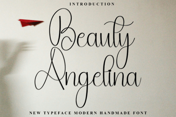 Beauty Angelina: A Warm Script Font for Editorial Design