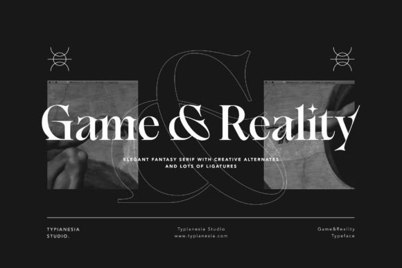 Game Reality: A Fantasy Serif Font for Enchanted Branding