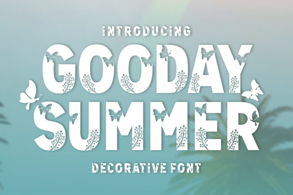 Gooday Summer: A Decorative Font for Handmade Creations