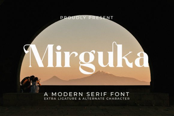 Mirguka: A Sophisticated Serif Font for Handmade Creations