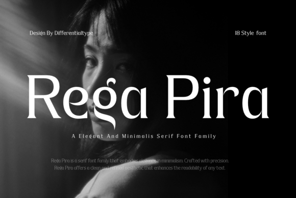 Rega Pira: A Serif Font for Modern Branding