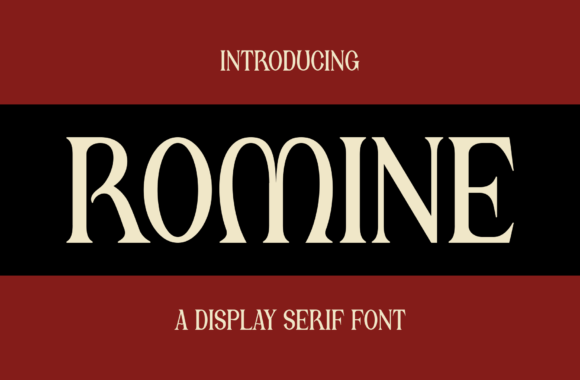 Romine: A Serif Font That Elevates Your Editorial Design