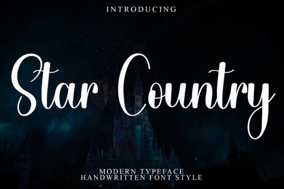 Star Country: A Warm Handwritten Font for Web Design