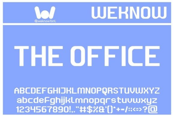 The Office Sans Serif Font for Modern Web Design