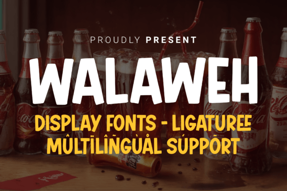 Walaweh: A Playful Sans Serif Font for Editorial Design